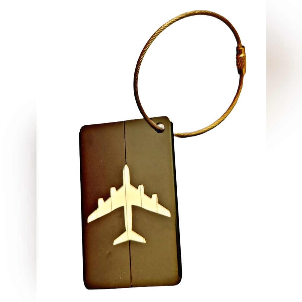 NWOT Black Luggage 🧳 Tag
